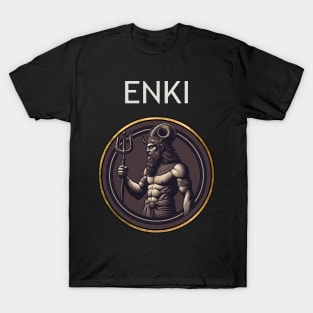 Enki Sumerian God of Wisdom, Water and Trickery T-Shirt